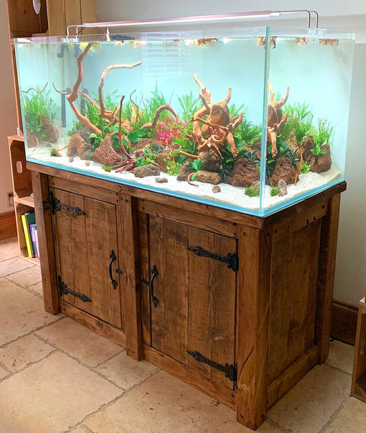 Custom Fish Tank Stand - Bespoke Wooden Aquascaping Unit