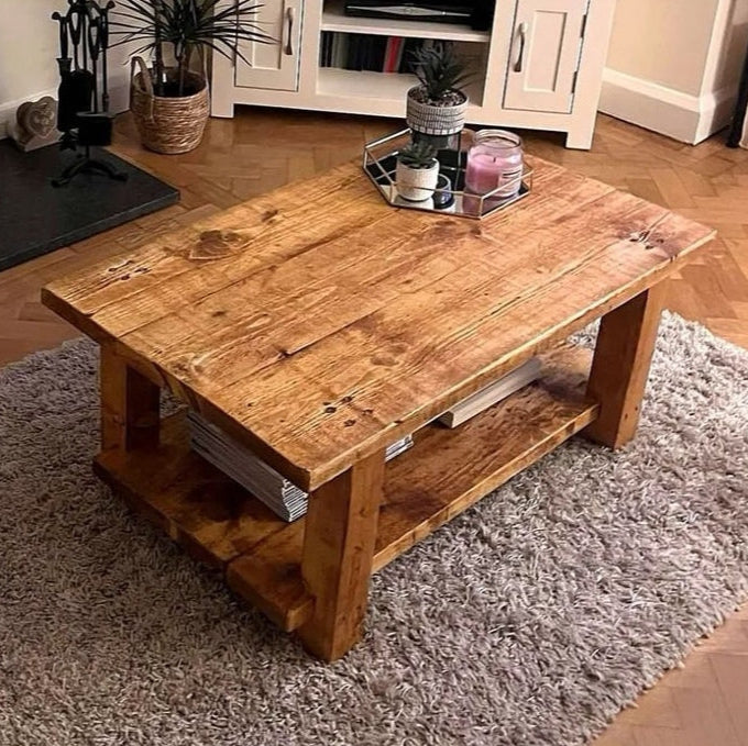 Handmade Coffee Table for Sustainable Luxury Life - Bespoke Living Rooms