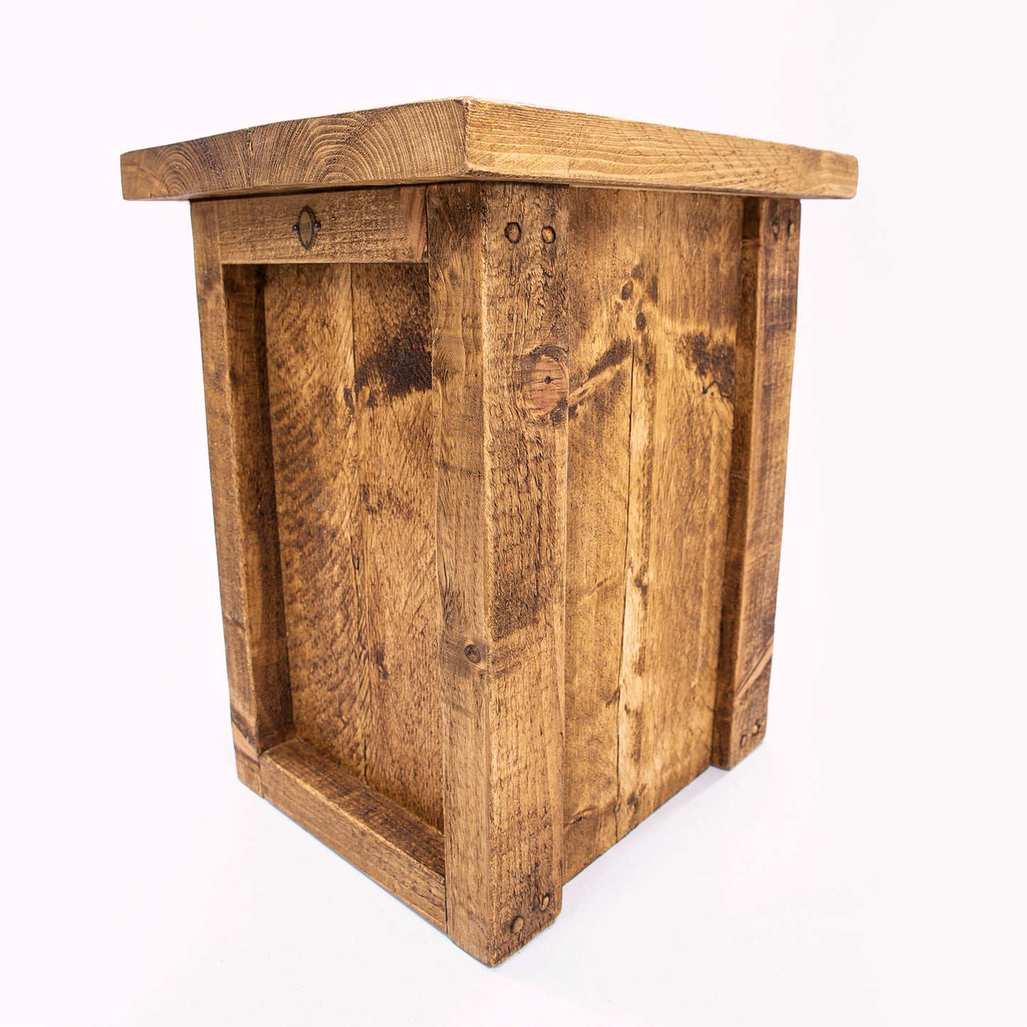 Wooden Bar Stool Dining Room & Bar Seating. Corner view