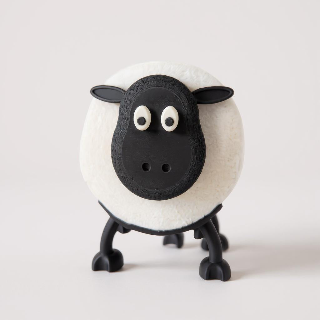 The Trio Sheep Toilet Roll Holder – Funny 3D Printed Bathroom Décor | Made in UK |