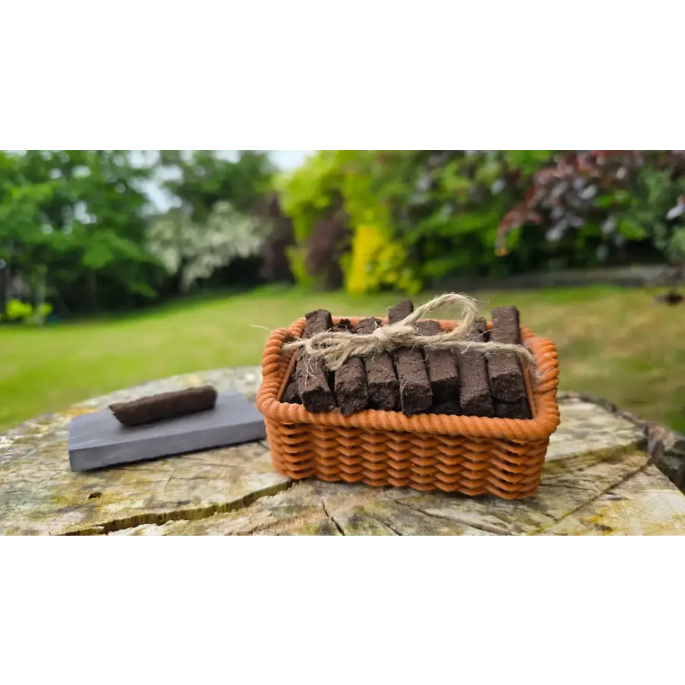 Irish Peat Incense 'Creel' Basket Set (24 pc) - The smell of Ancient Ireland