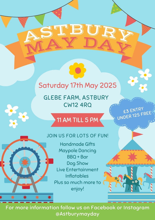 Astbury May Day - Glebe Farm, Cheshire - Visit our Workshop