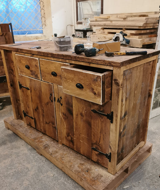 Kitchen Island Breakfast Bar - Customised for a Special Customer