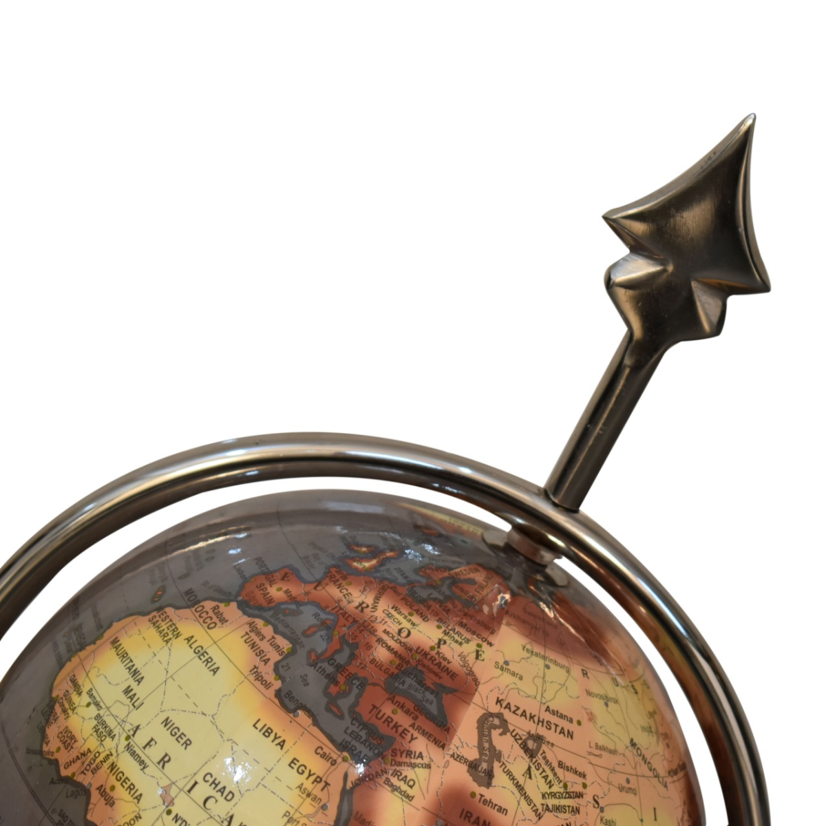 Artisan Furniture Home Decor Accessories - Grey Cupid Globe