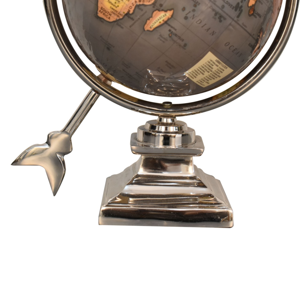 Artisan Furniture Home Decor Accessories - Grey Cupid Globe