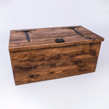 Biophilic Storage Box - Wooden Blanket Box