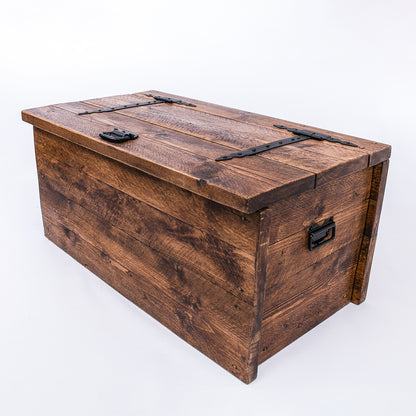 Biophilic Storage Box - Wooden Blanket Box