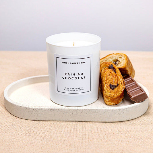 Pain au Chocolat Candle - Handmade Soy Wax