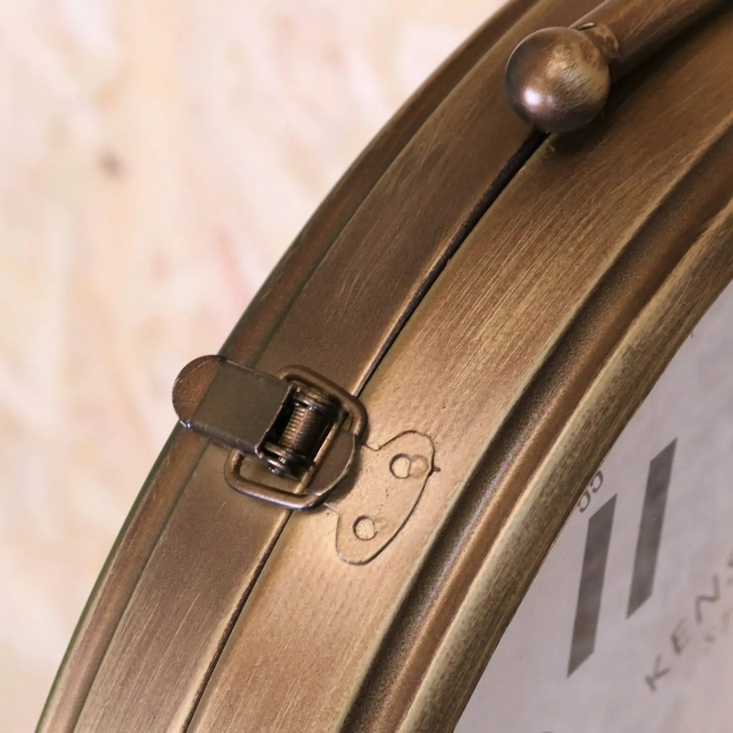 Kensington Station Railway Style Double Sided Clock
