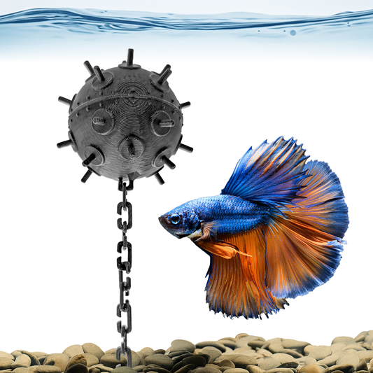 Floating Aquarium Mine / Ideal Accessory for any Fish Tank