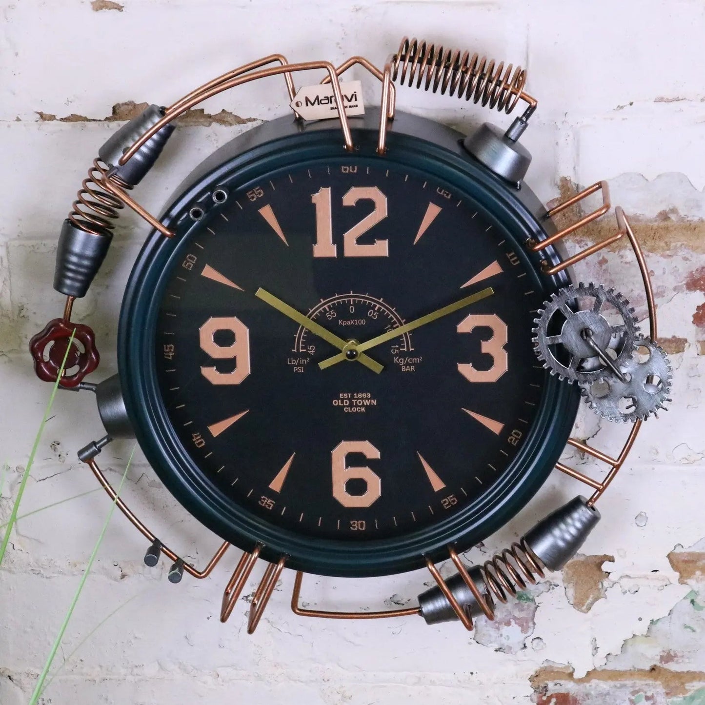 Orika Industrial Wall Clock