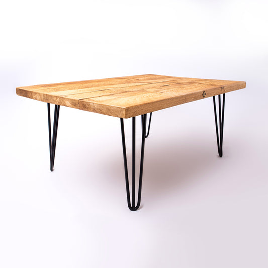 Real Wood Coffee Table - Biophilic Living Room Table