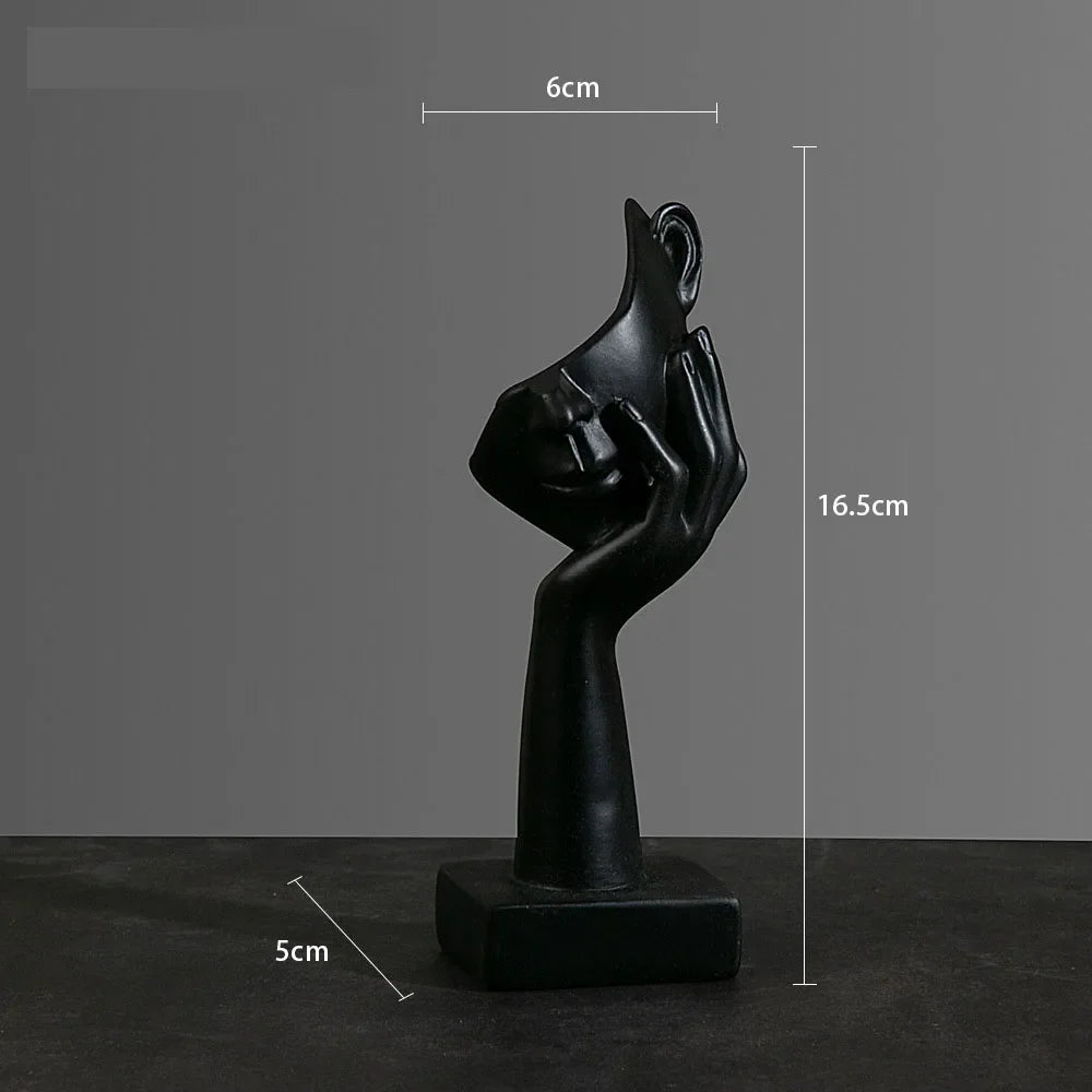 Choice Resin Abstract Mask Figurine Home Office Decor