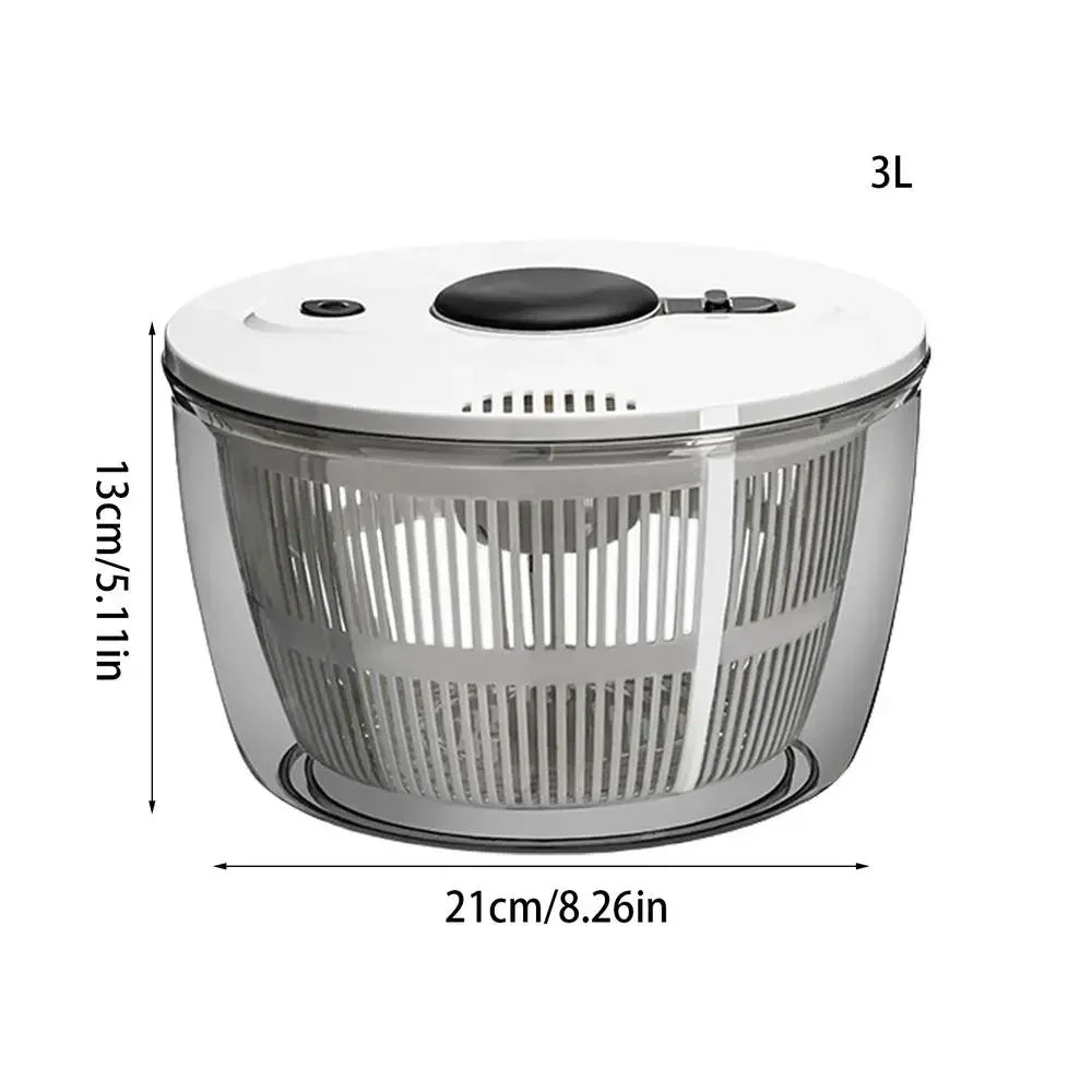 Vegetable Dryer Spinner Lettuce Dryer Vegetable Dehydrator 3L/5L Kitchen Vegetable Dryer Quick Drainage For Fruit Washing And