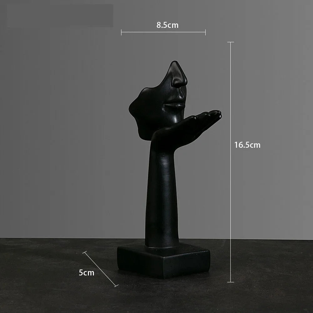 Choice Resin Abstract Mask Figurine Home Office Decor