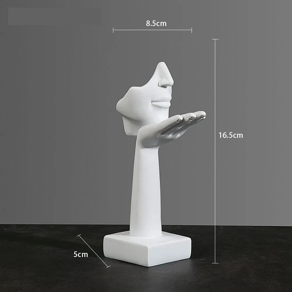 Choice Resin Abstract Mask Figurine Home Office Decor