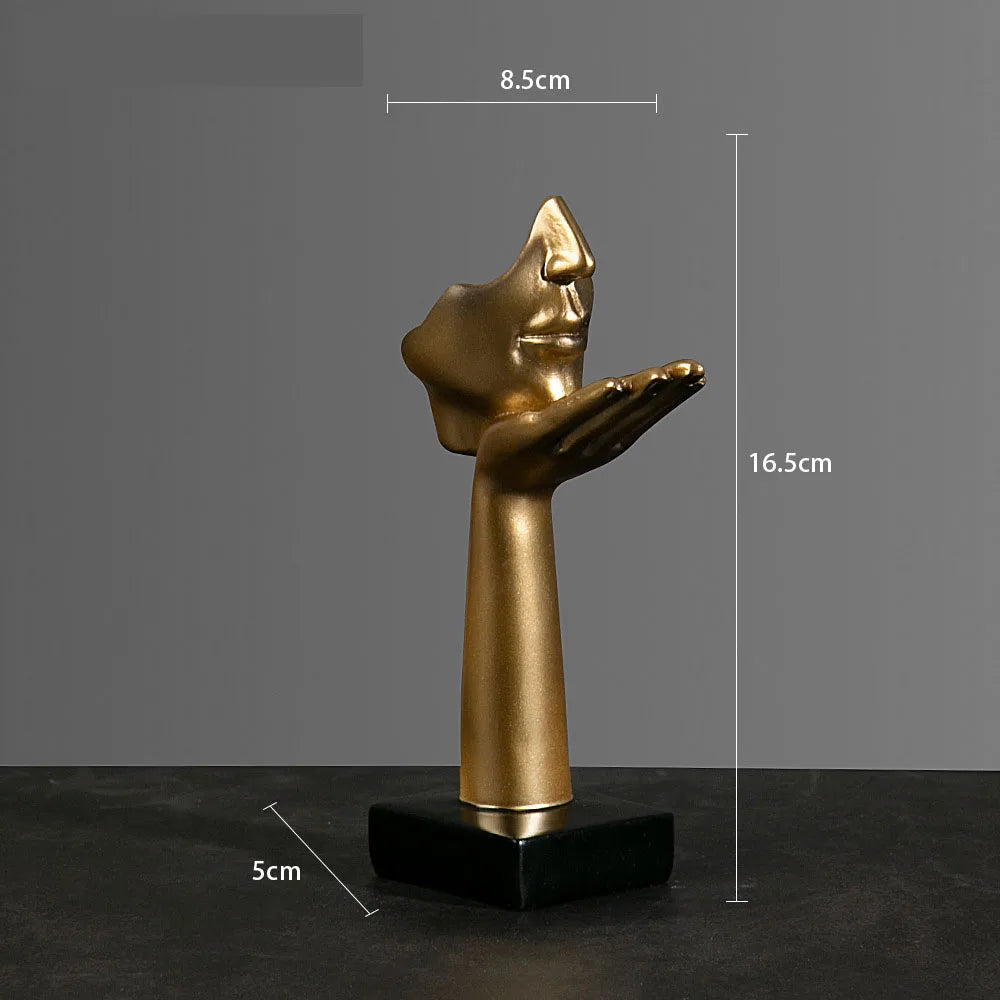 Choice Resin Abstract Mask Figurine Home Office Decor