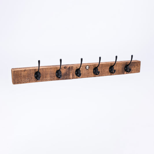 Traditional Hat Rack - Bespoke Rustic Key Hanger
