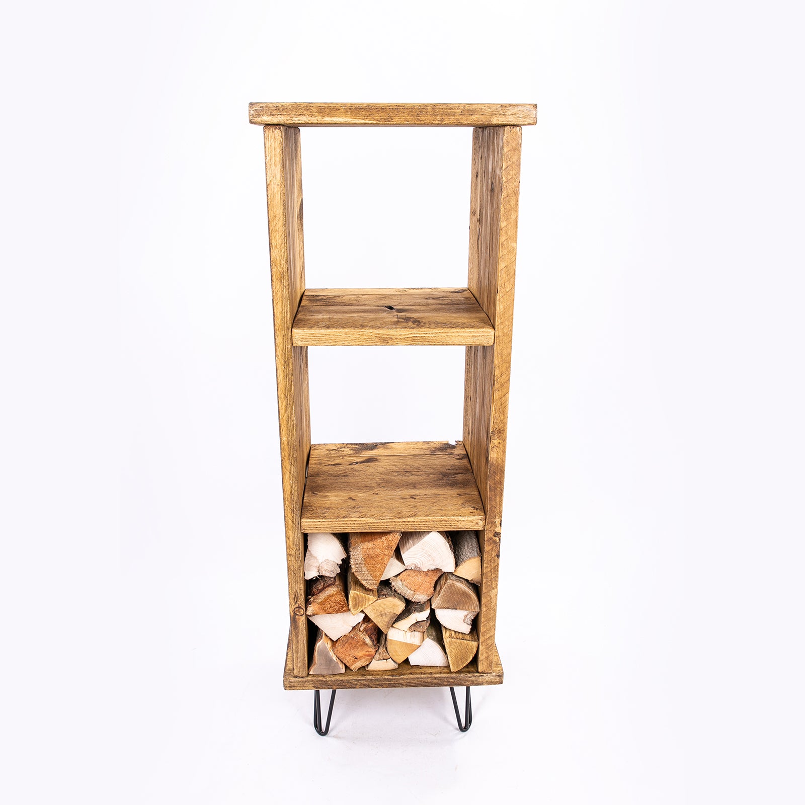 Wooden Side & Corner Unit. Front view