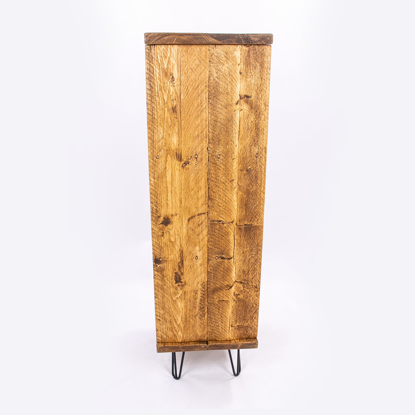 Wooden Side & Corner Unit. Side view