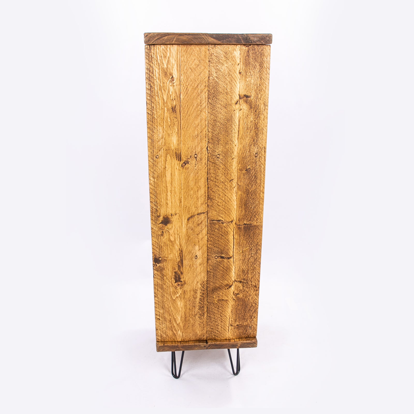 Wooden Side & Corner Unit. Side view