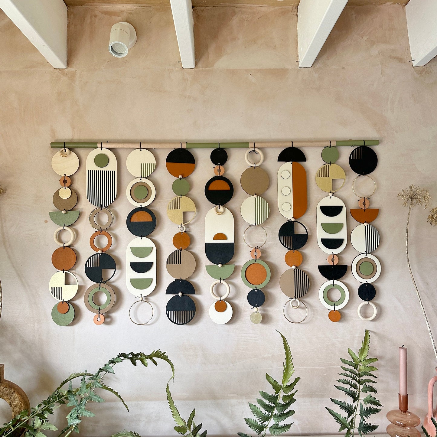 Modern Wall Art - Geometric Artwork - Minimal Home Decor - New Home Trend - Large Centre Piece Art - Big Wall Tapestry - Large Tapestry