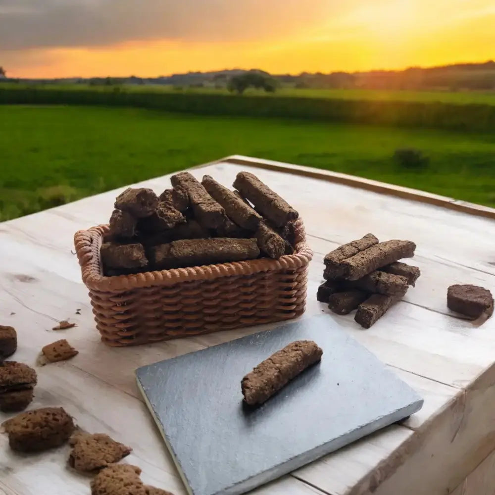 Irish Peat Incense 'Creel' Basket Set (24 pc) - The smell of Ancient Ireland