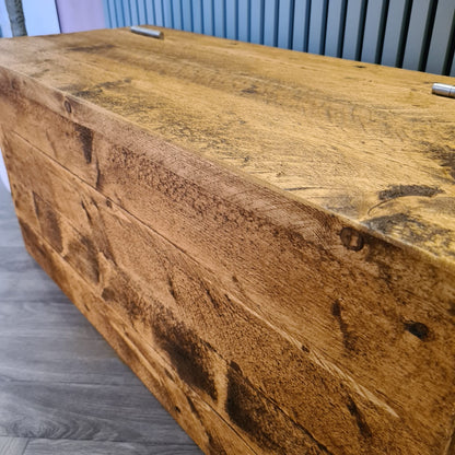 Horsham Storage bench - Solid Wooden Seat Chest